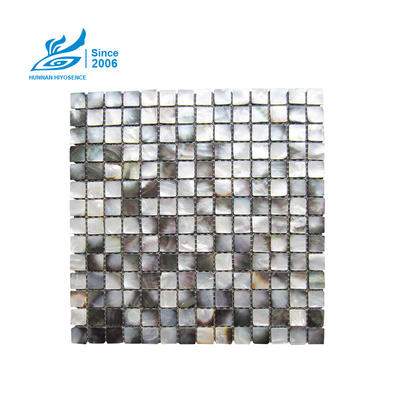 Black Lip Mother Of Pearl Tiles HY1014-20 20X20X2MM