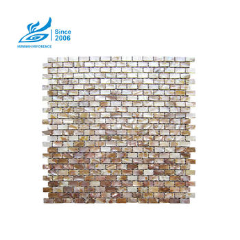 Brick Mother Of Pearl Tiles H107 10X20X2MM