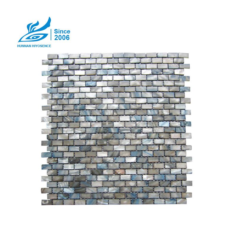 Brick Mother Of Pearl Tiles H101BK 10X20X2MM