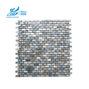 Brick Mother Of Pearl Tiles H101BK 10X20X2MM